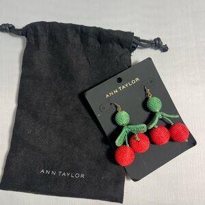 NWT Ann Taylor | Jewelry | Ann Taylor Cherry Wrapped Earring